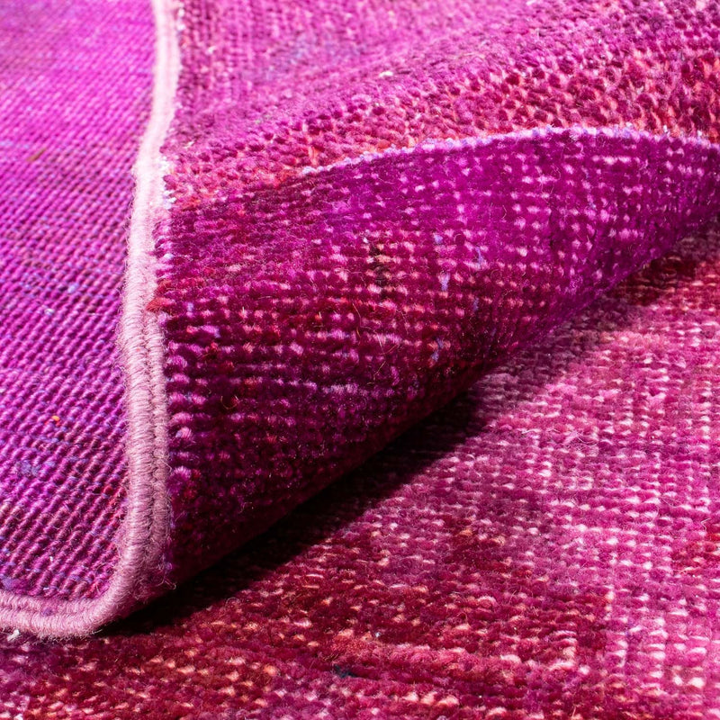Patchwork-tæppe - 271 x 182 cm - lilla
