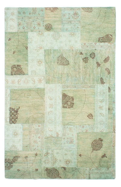 Patchwork-tæppe 190x292cm - Perserteppich Wollteppich