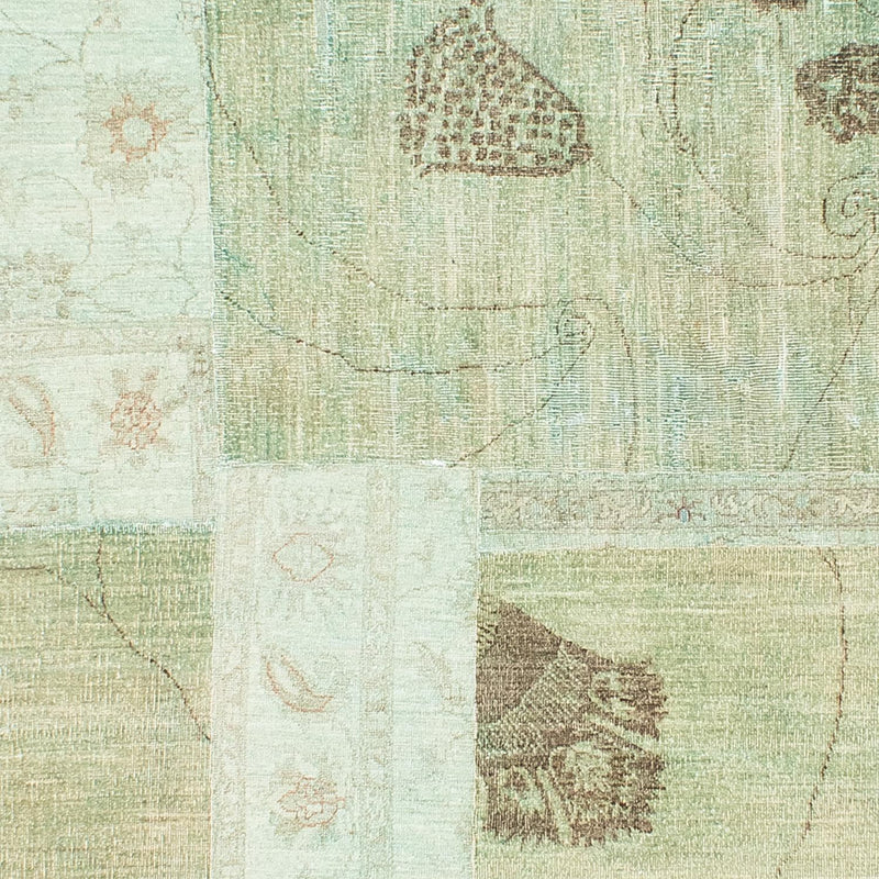 Patchwork-tæppe - 292 x 190 cm - flerfarvet