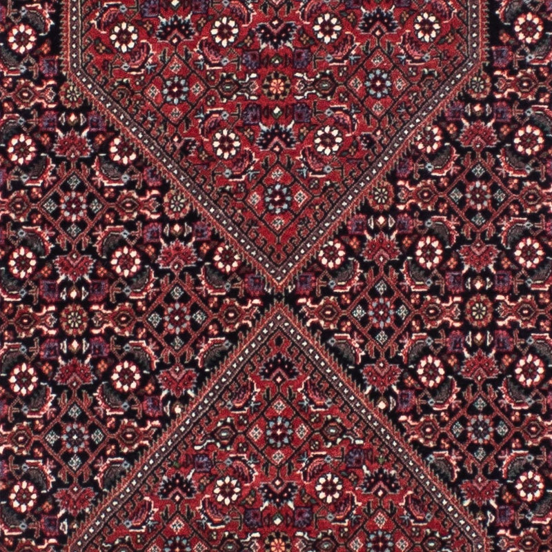 Løber Persisk tæppe - Bijar - 300 x 83 cm - mørkerød