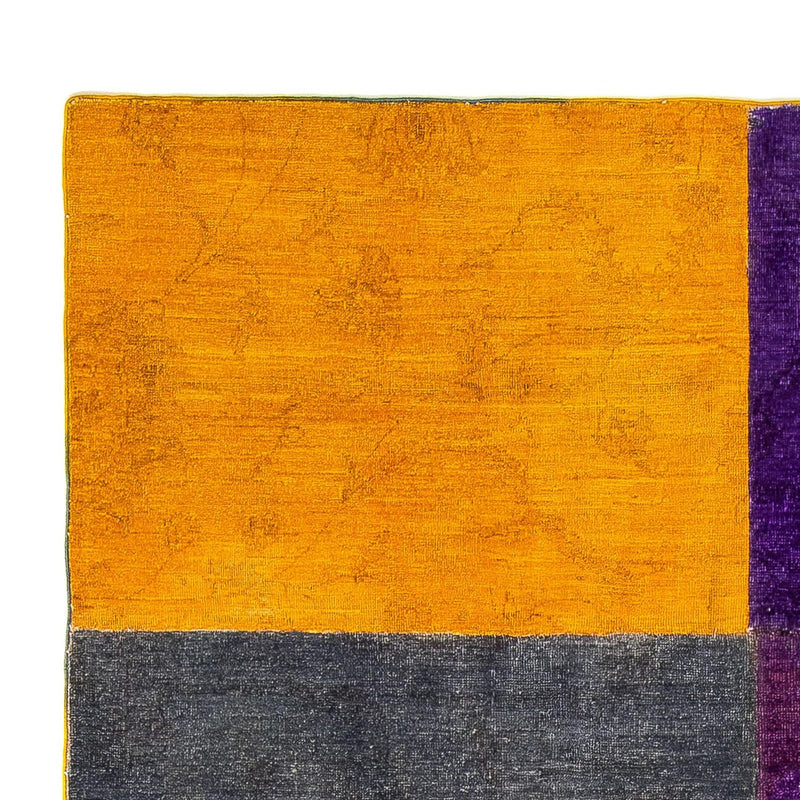 Patchwork-tæppe - 237 x 146 cm - flerfarvet