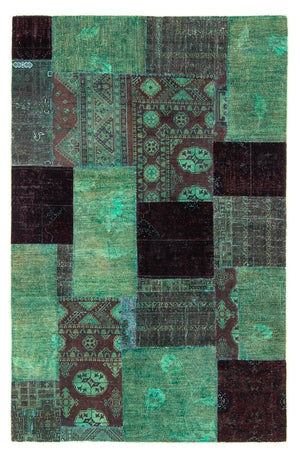 Patchwork-tæppe - 270 x 175 cm - flerfarvet