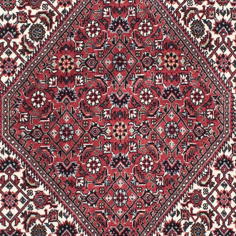 Løber Persisk tæppe - Bijar - 208 x 75 cm - lysrød