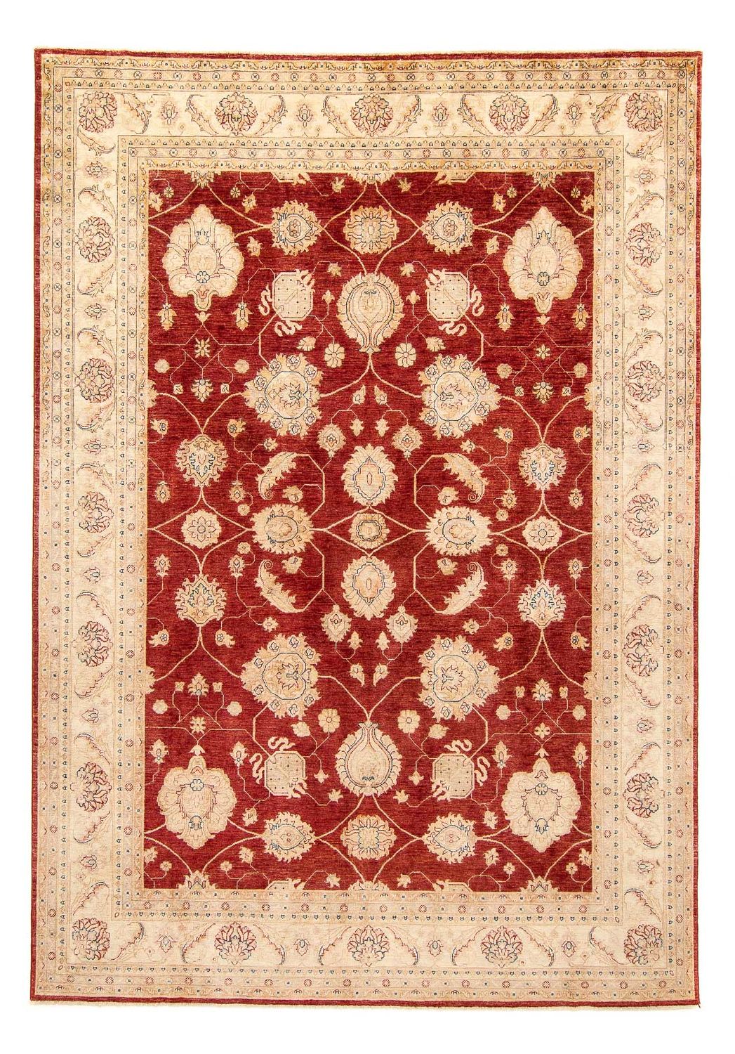 Ziegler Carpet - 390 x 295 cm - mørkerød