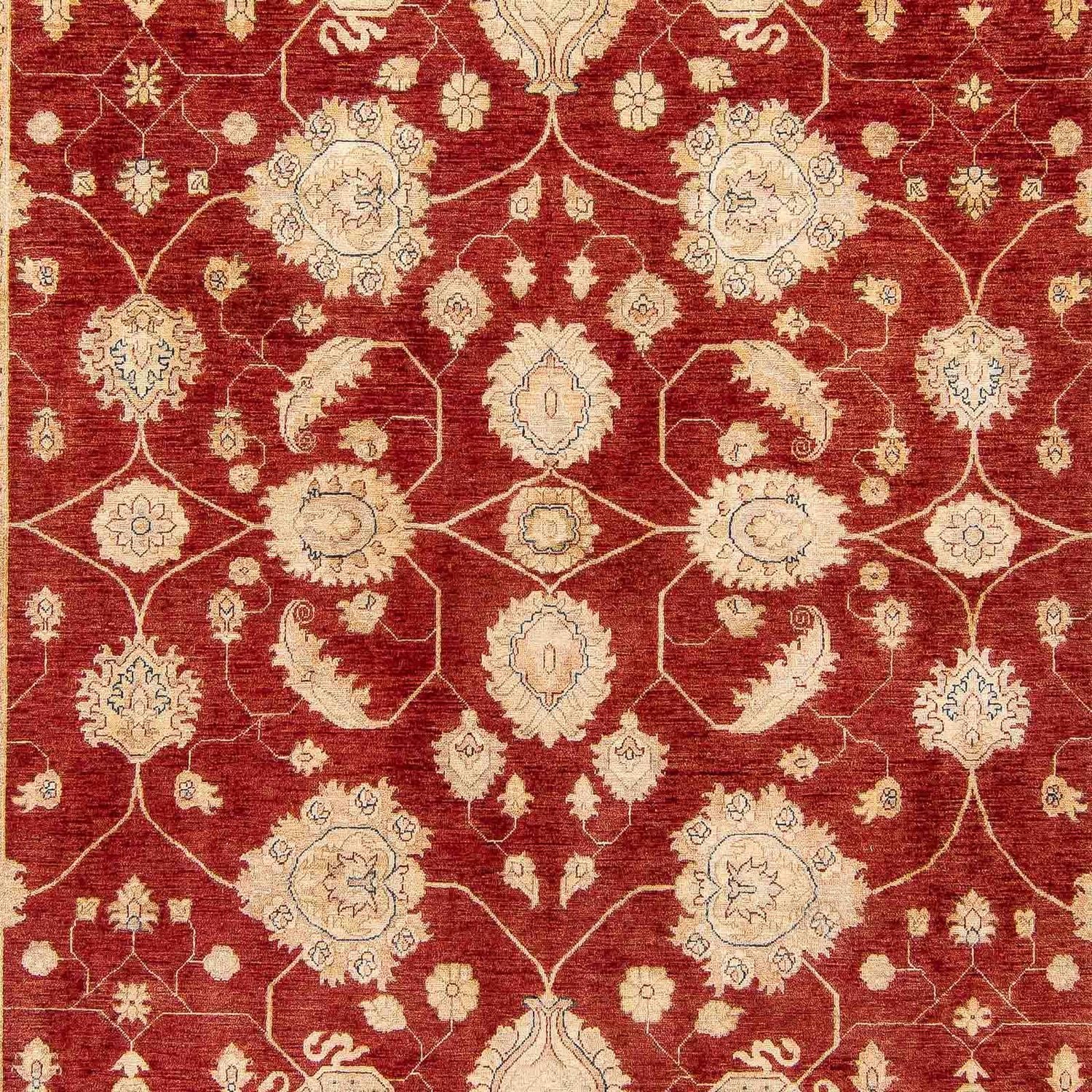 Ziegler Carpet - 390 x 295 cm - mørkerød