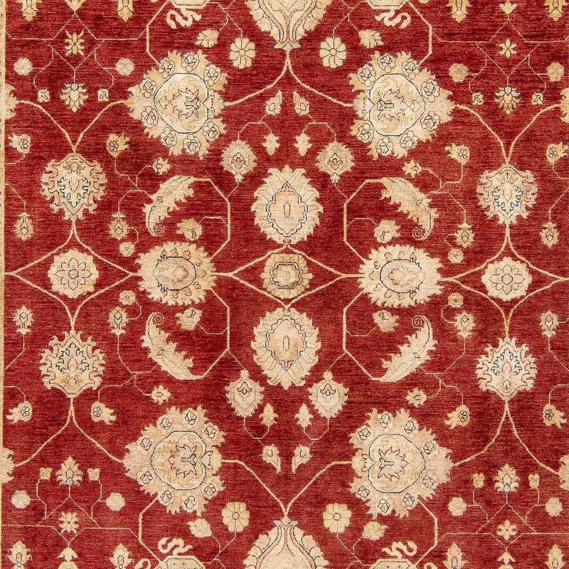 Ziegler Carpet - 390 x 295 cm - mørkerød