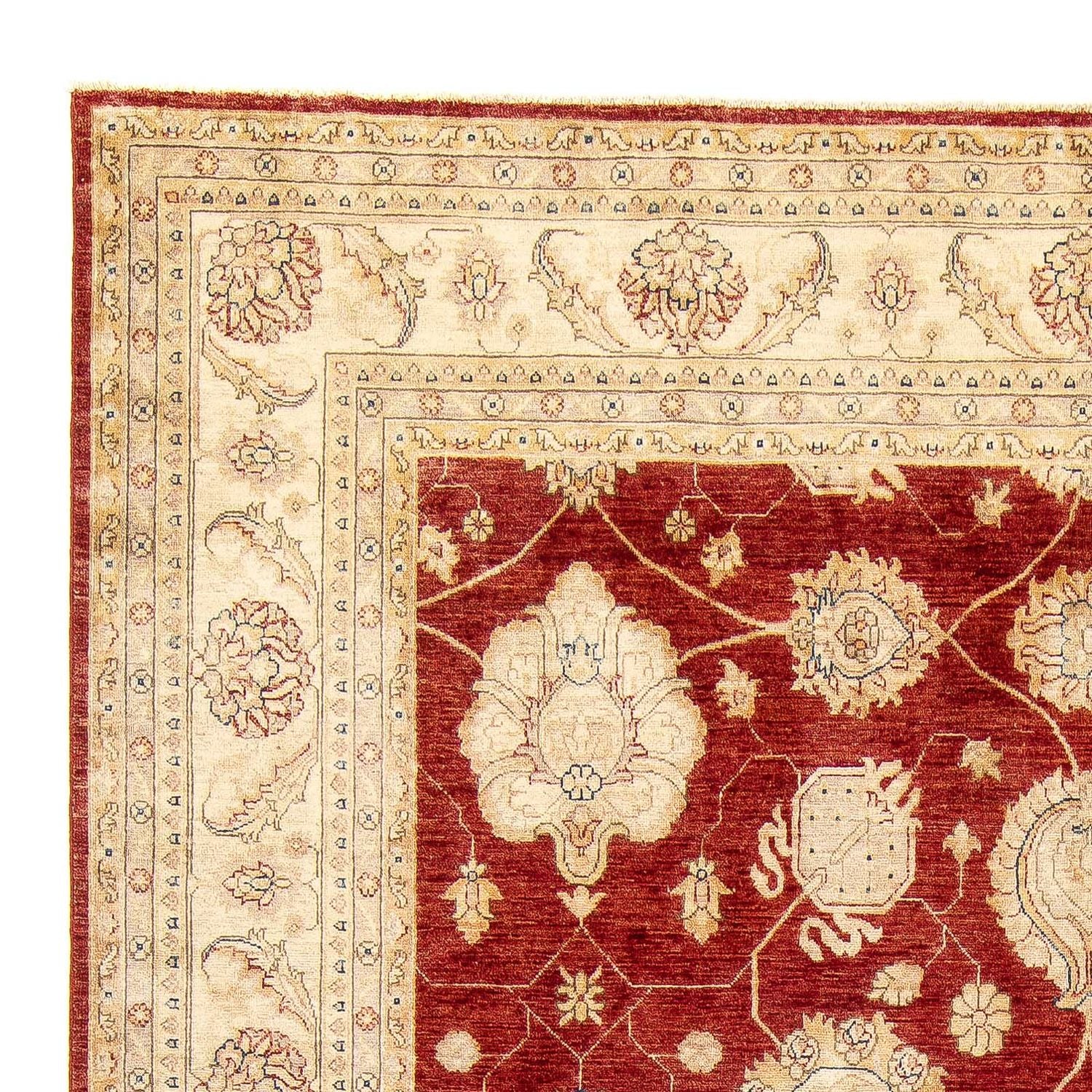 Ziegler Carpet - 390 x 295 cm - mørkerød