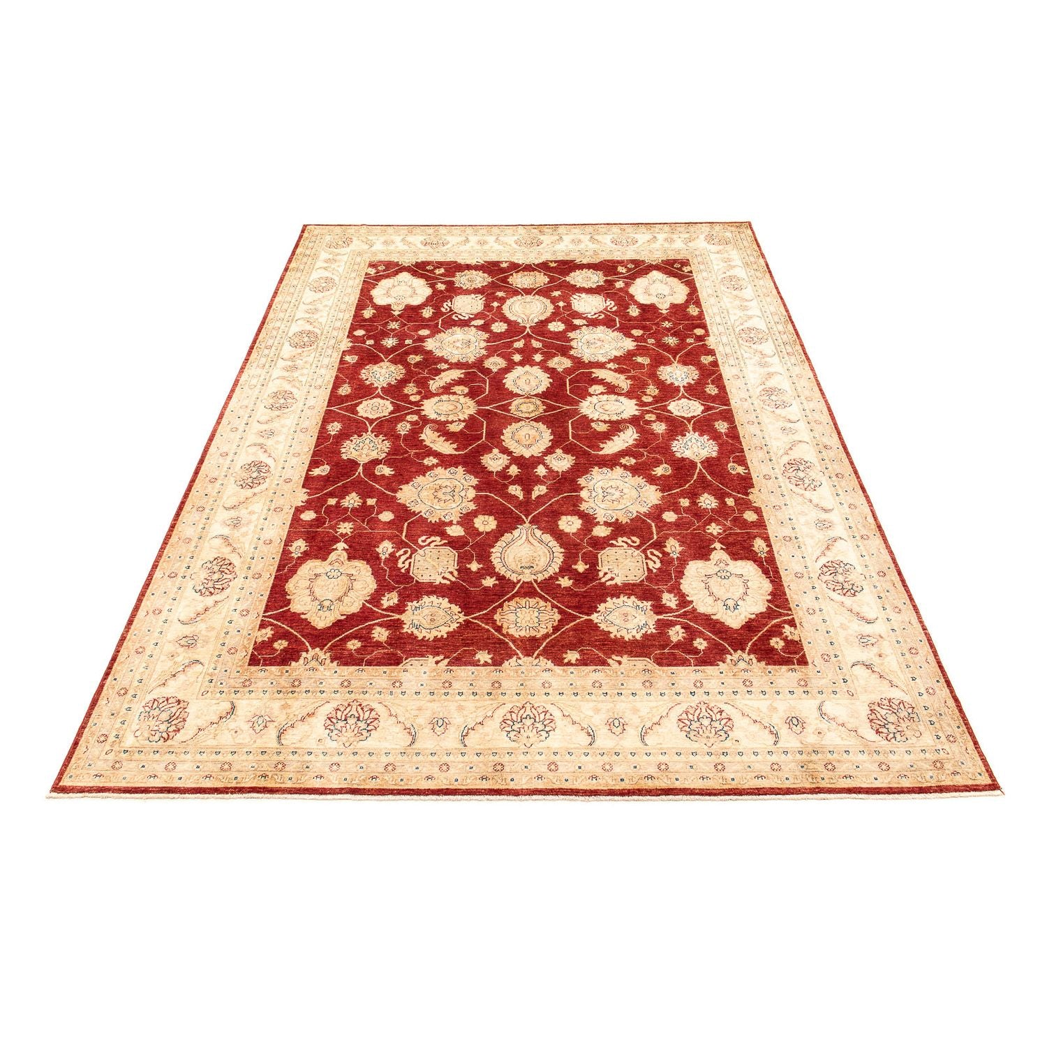 Ziegler Carpet - 390 x 295 cm - mørkerød