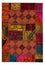 Patchwork-tæppe - 234 x 169 cm - flerfarvet