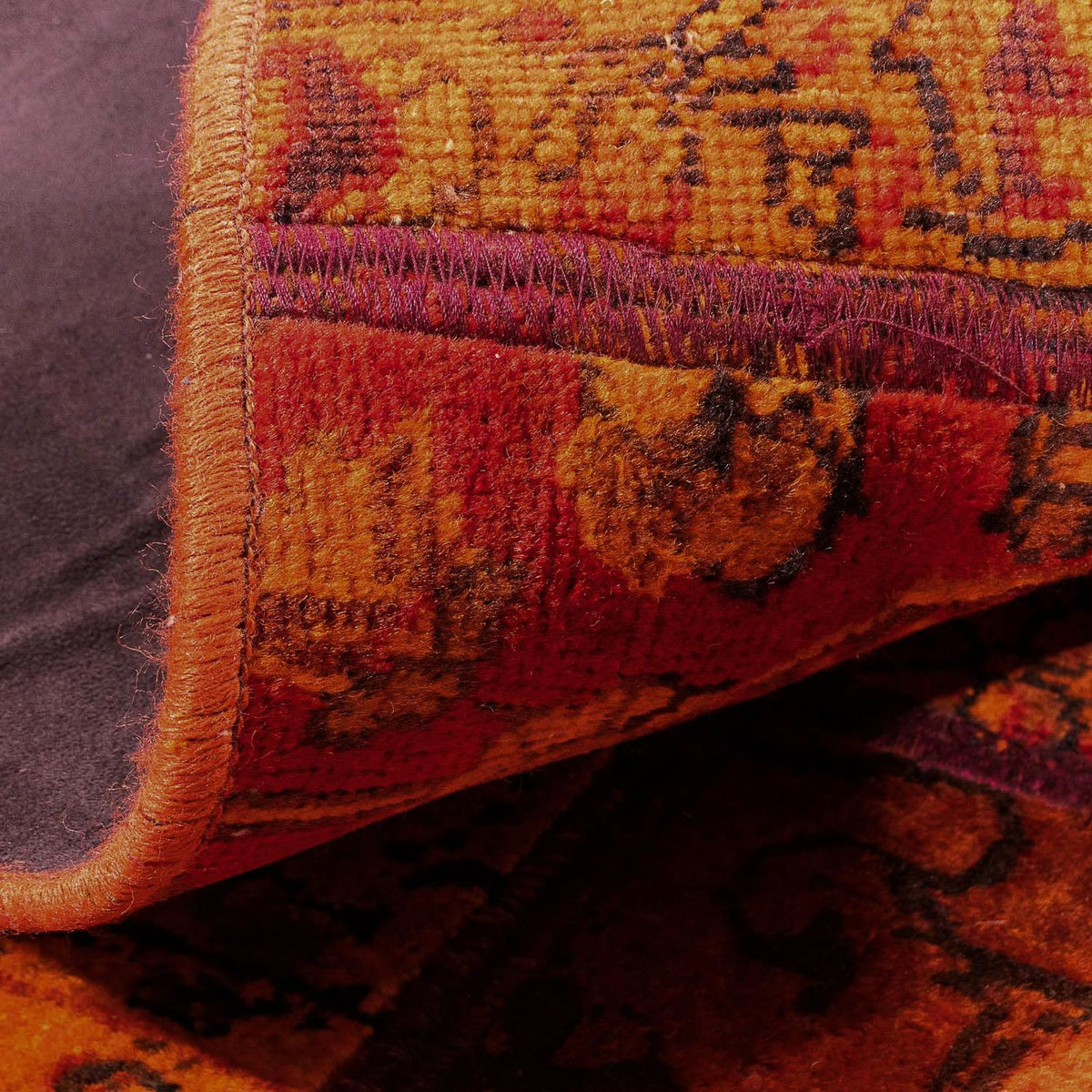 Patchwork-tæppe - 194 x 140 cm - flerfarvet