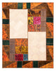 Patchwork-tæppe 249x194cm - Perserteppich Wollteppich