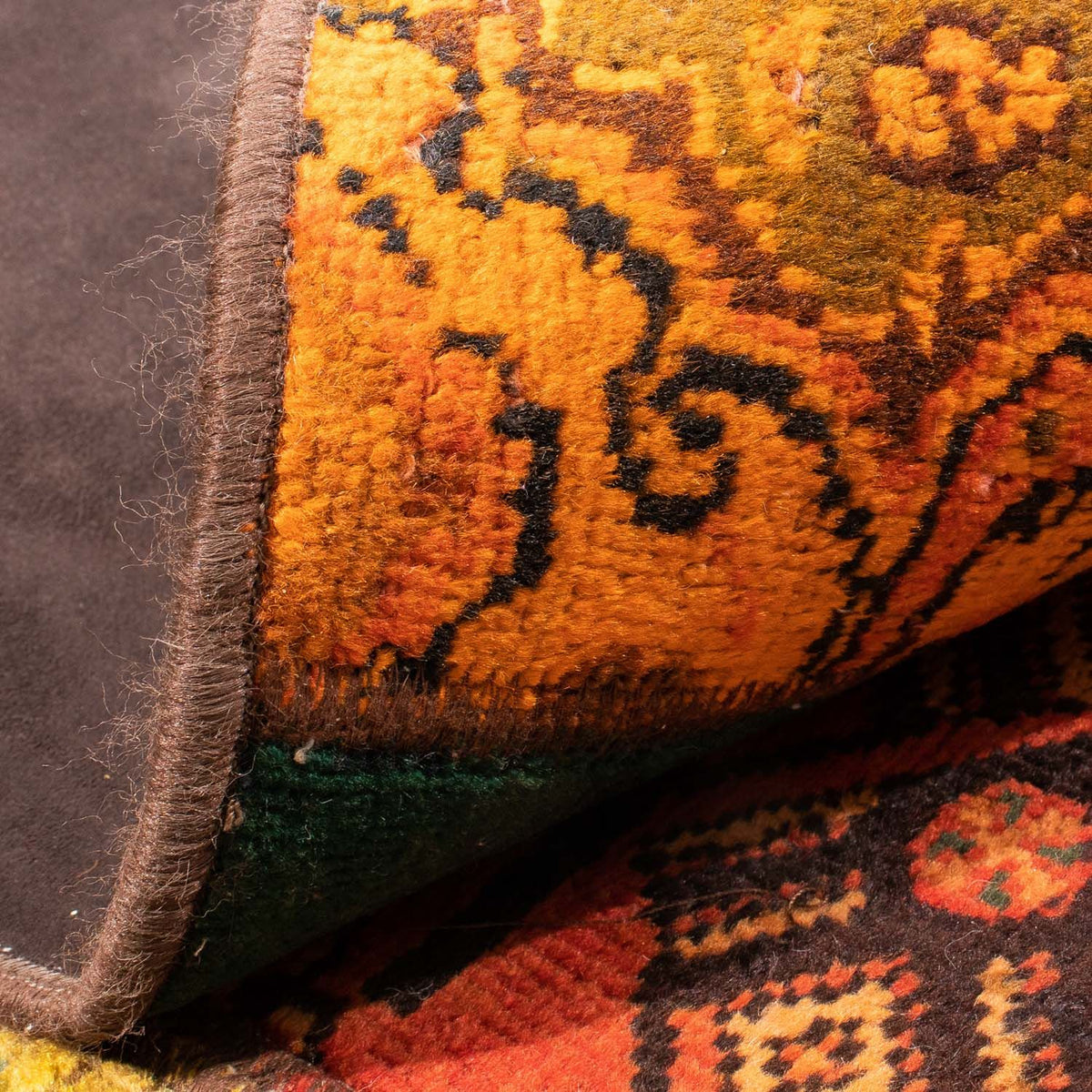 Patchwork-tæppe - 249 x 194 cm - flerfarvet