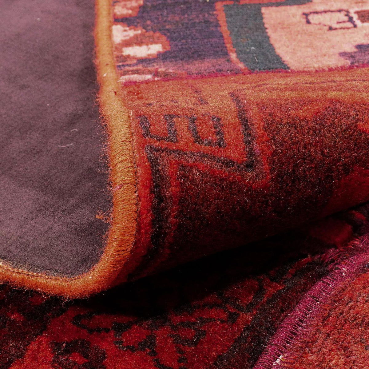 Patchwork-tæppe - 208 x 148 cm - flerfarvet