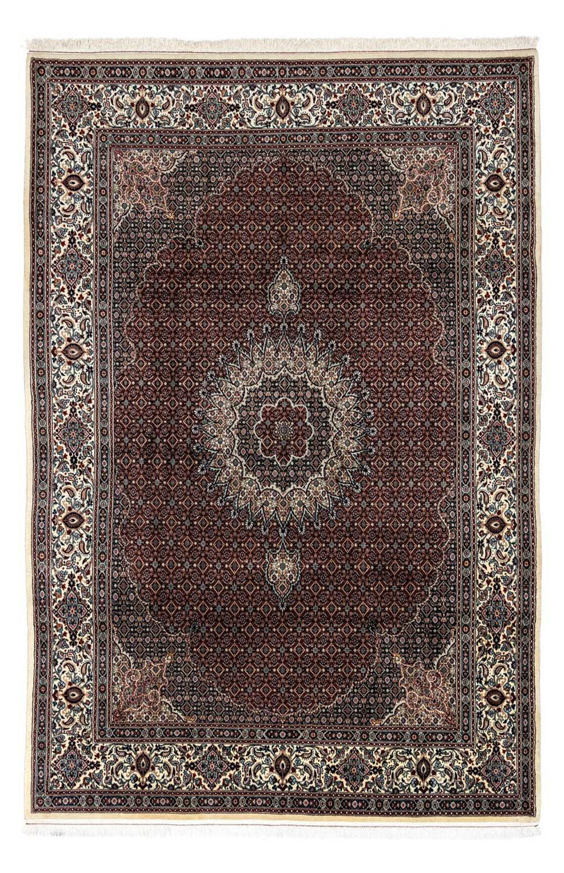 Persisk tæppe - Classic - 344 x 245 cm - mørkerød