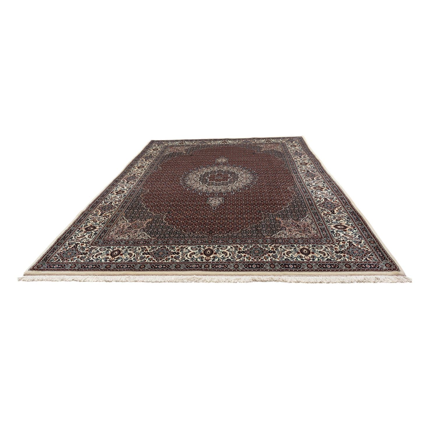 Persisk tæppe - Classic - 344 x 245 cm - mørkerød