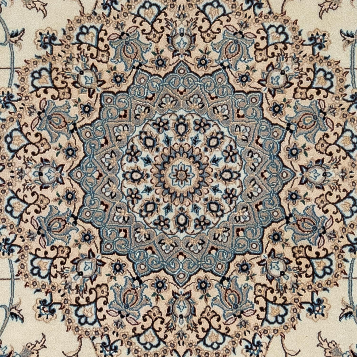 Persisk tæppe - Nain - Royal - 350 x 247 cm - beige