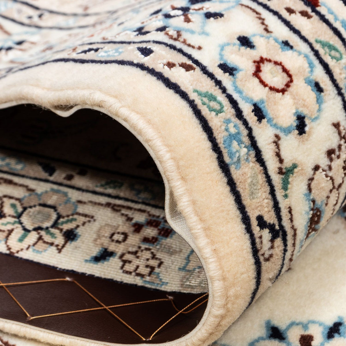 Persisk tæppe - Nain - Royal - 350 x 247 cm - beige