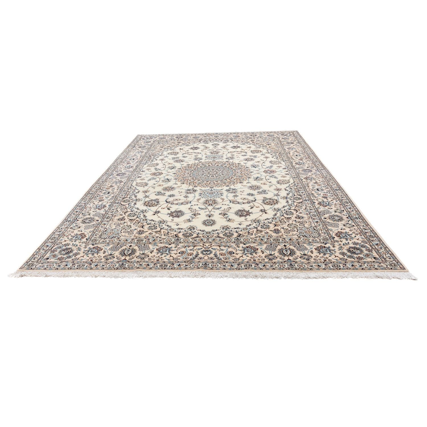 Persisk tæppe - Nain - Royal - 350 x 247 cm - beige