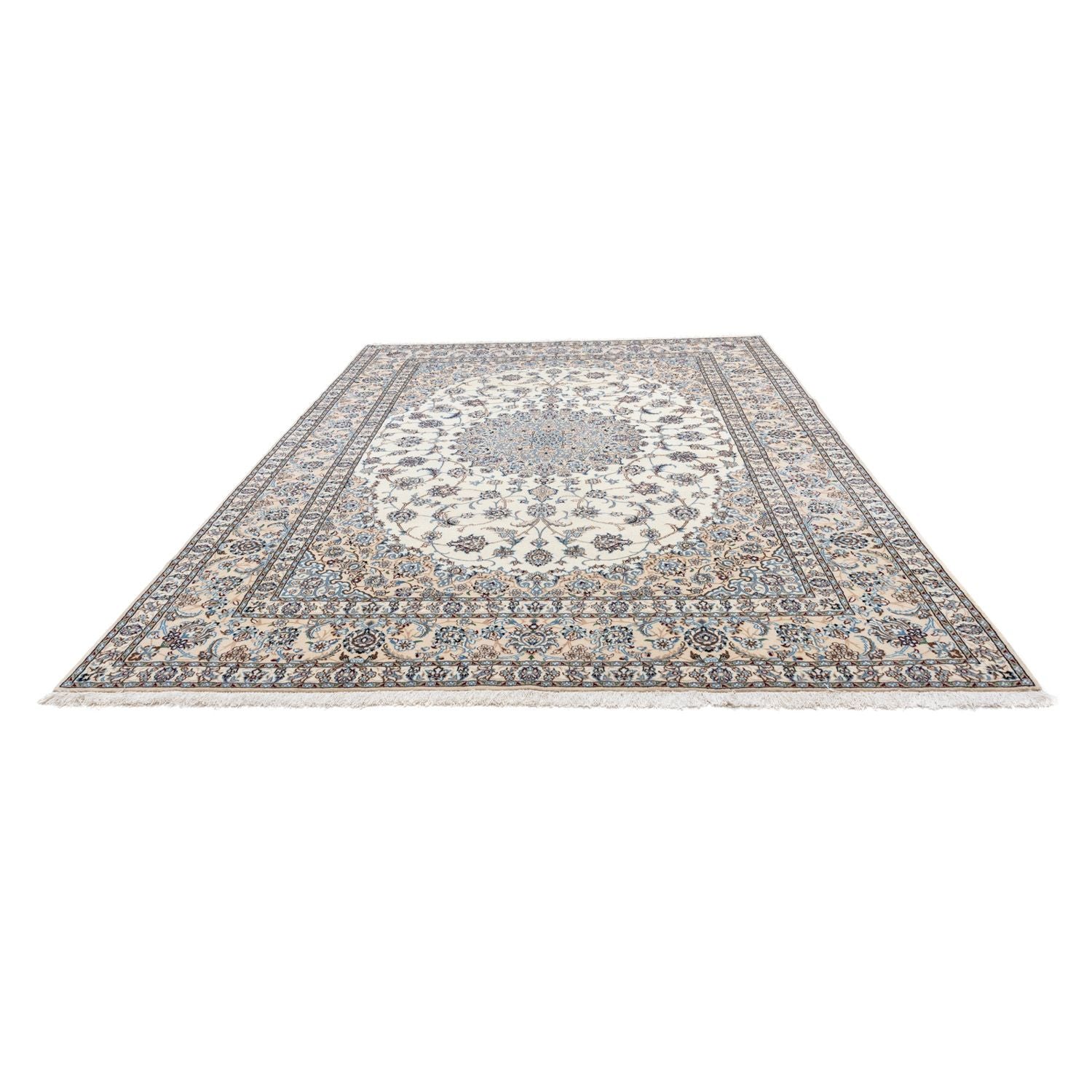 Persisk tæppe - Nain - Royal - 350 x 250 cm - beige