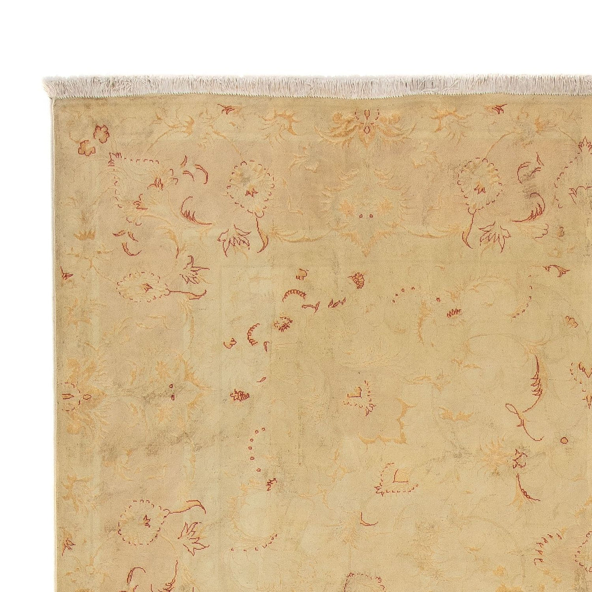 Persisk tæppe - Tabriz - Royal - 298 x 198 cm - lys brun