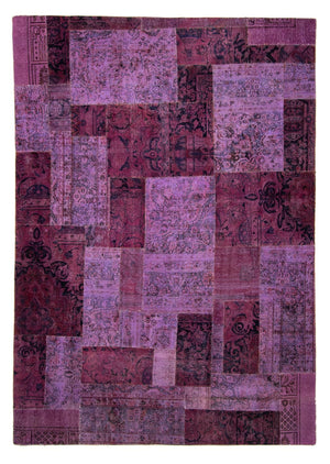 Patchwork-tæppe - 356 x 260 cm - flerfarvet