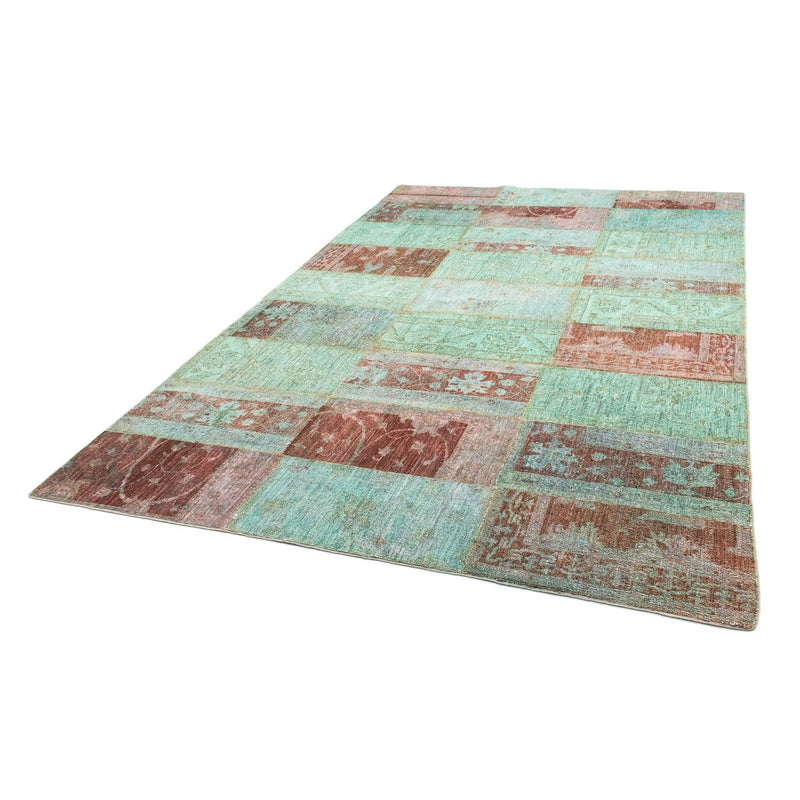 Patchwork-tæppe - 270 x 182 cm - flerfarvet
