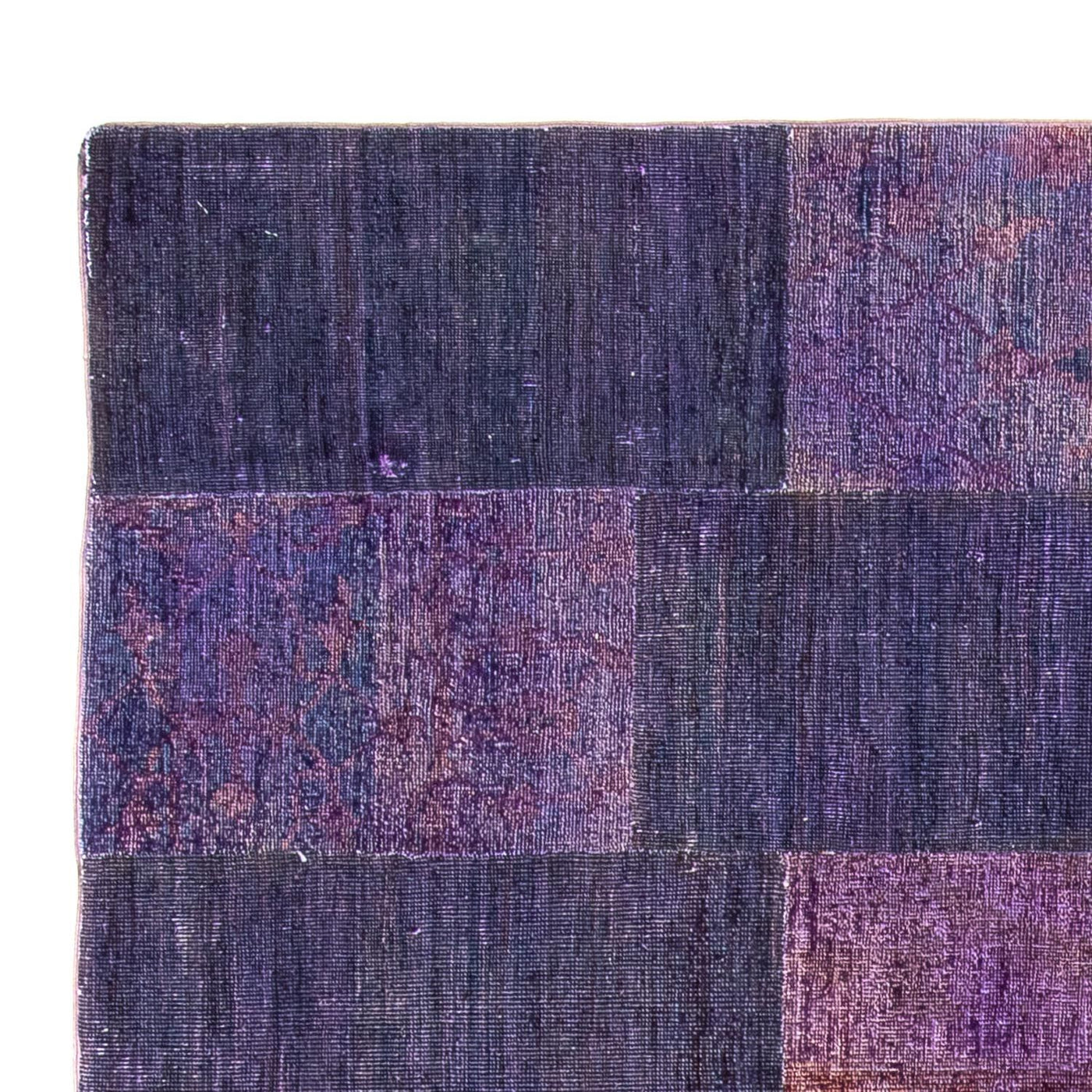 Patchwork-tæppe 237x165cm - Perserteppich Wollteppich