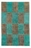 Patchwork-tæppe - 240 x 149 cm - flerfarvet