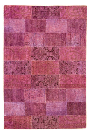 Patchwork-tæppe - 264 x 182 cm - flerfarvet