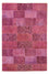 Patchwork-tæppe - 264 x 182 cm - flerfarvet