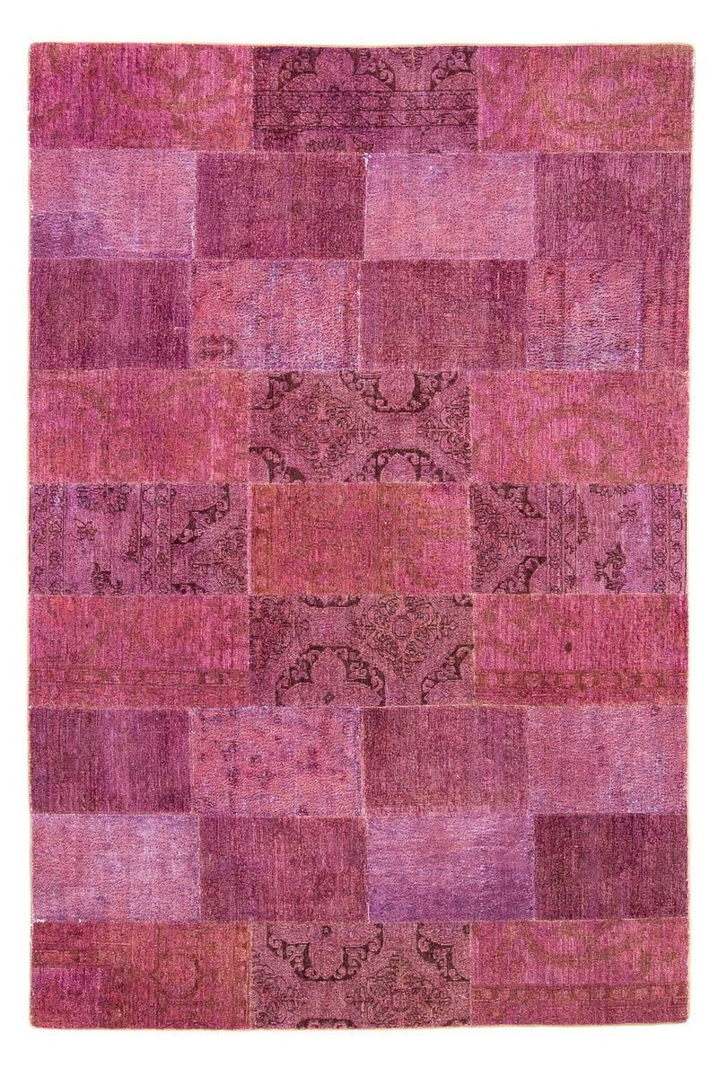 Patchwork-tæppe - 264 x 182 cm - flerfarvet