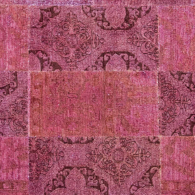 Patchwork-tæppe - 264 x 182 cm - flerfarvet