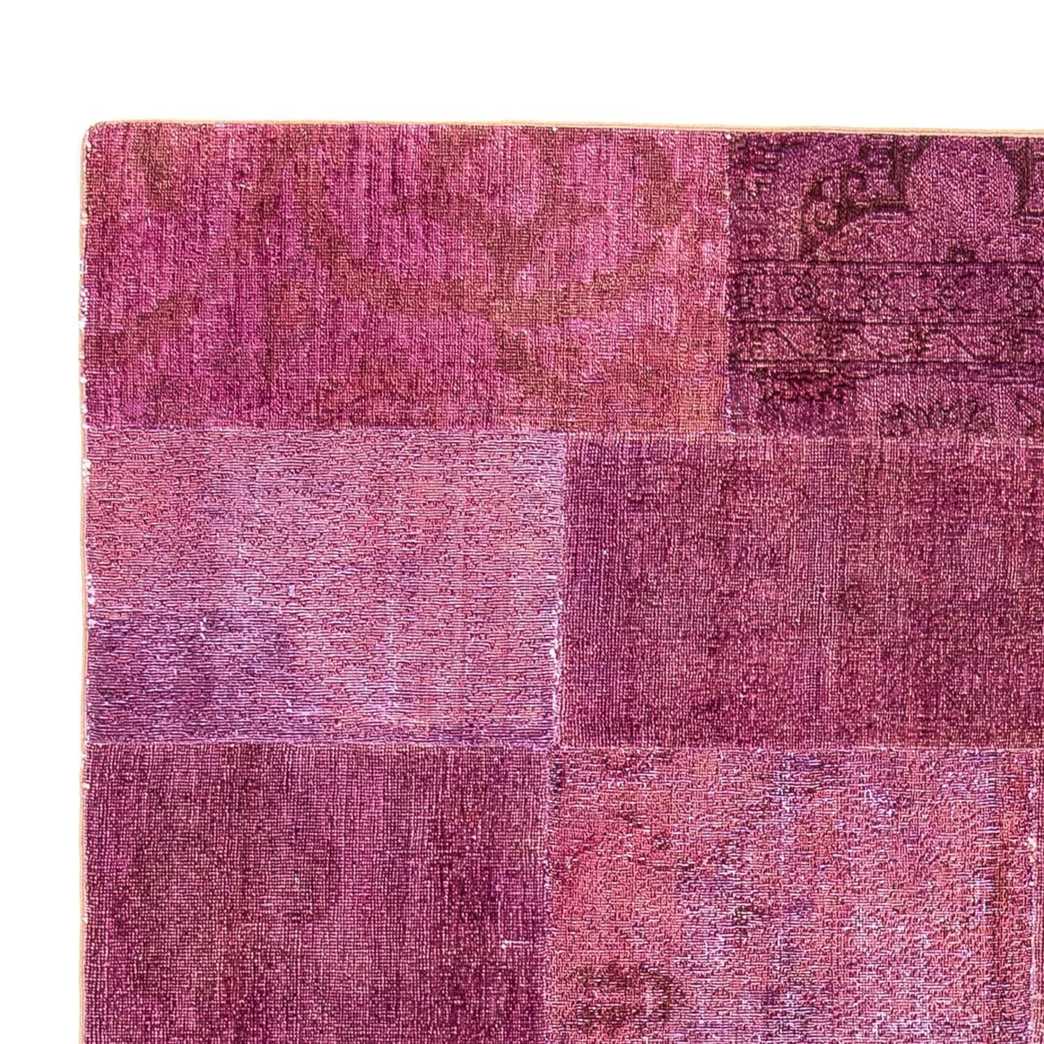 Patchwork-tæppe - 264 x 182 cm - flerfarvet