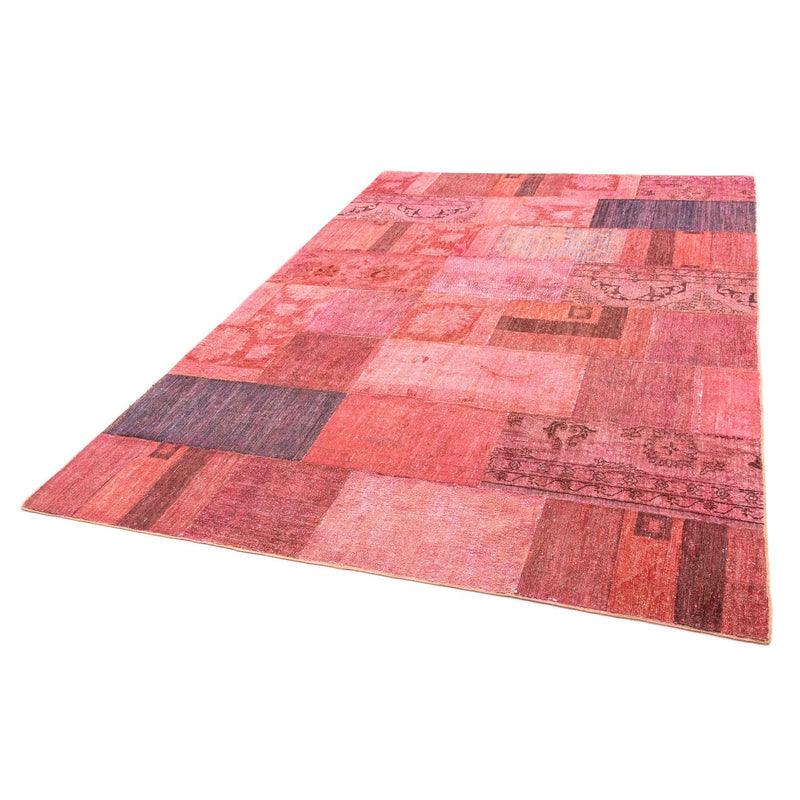 Patchwork-tæppe - 237 x 166 cm - flerfarvet