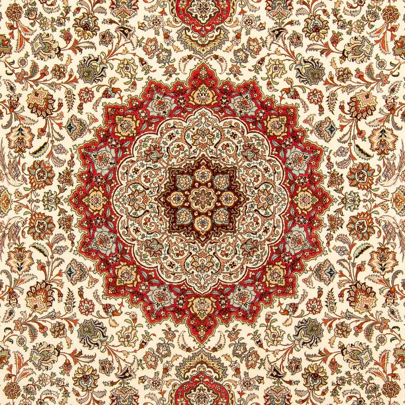 Persisk tæppe - Tabriz - Royal - 406 x 300 cm - rød