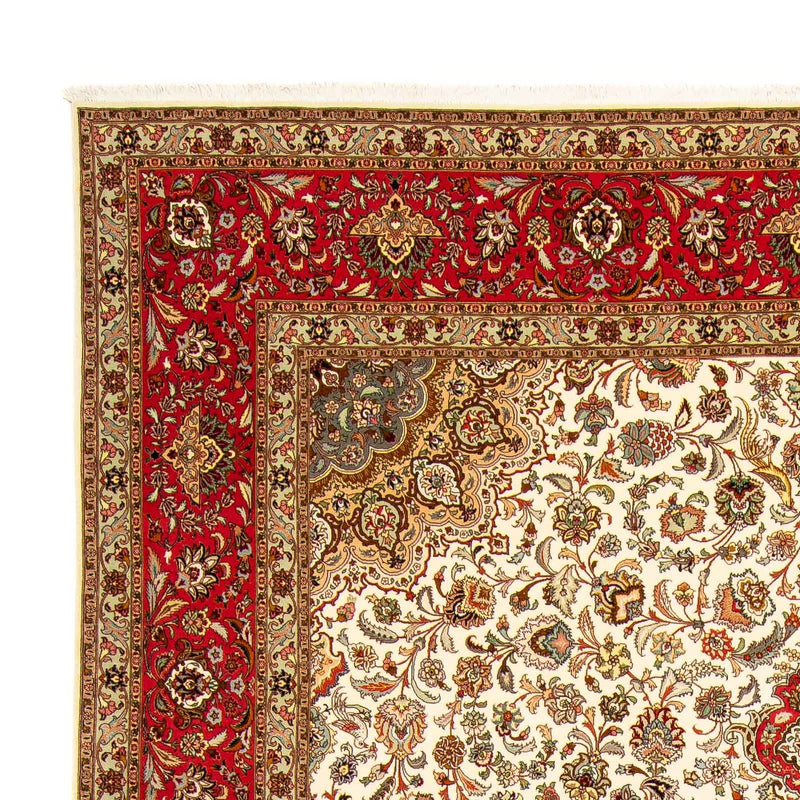 Persisk tæppe - Tabriz - Royal - 406 x 300 cm - rød
