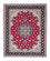 Persisk tæppe - Tabriz - Royal - 200 x 153 cm - mørkerød
