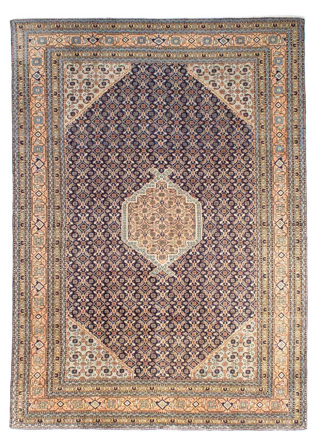Persisk tæppe - Nomadisk - 285 x 198 cm - mørkeblå
