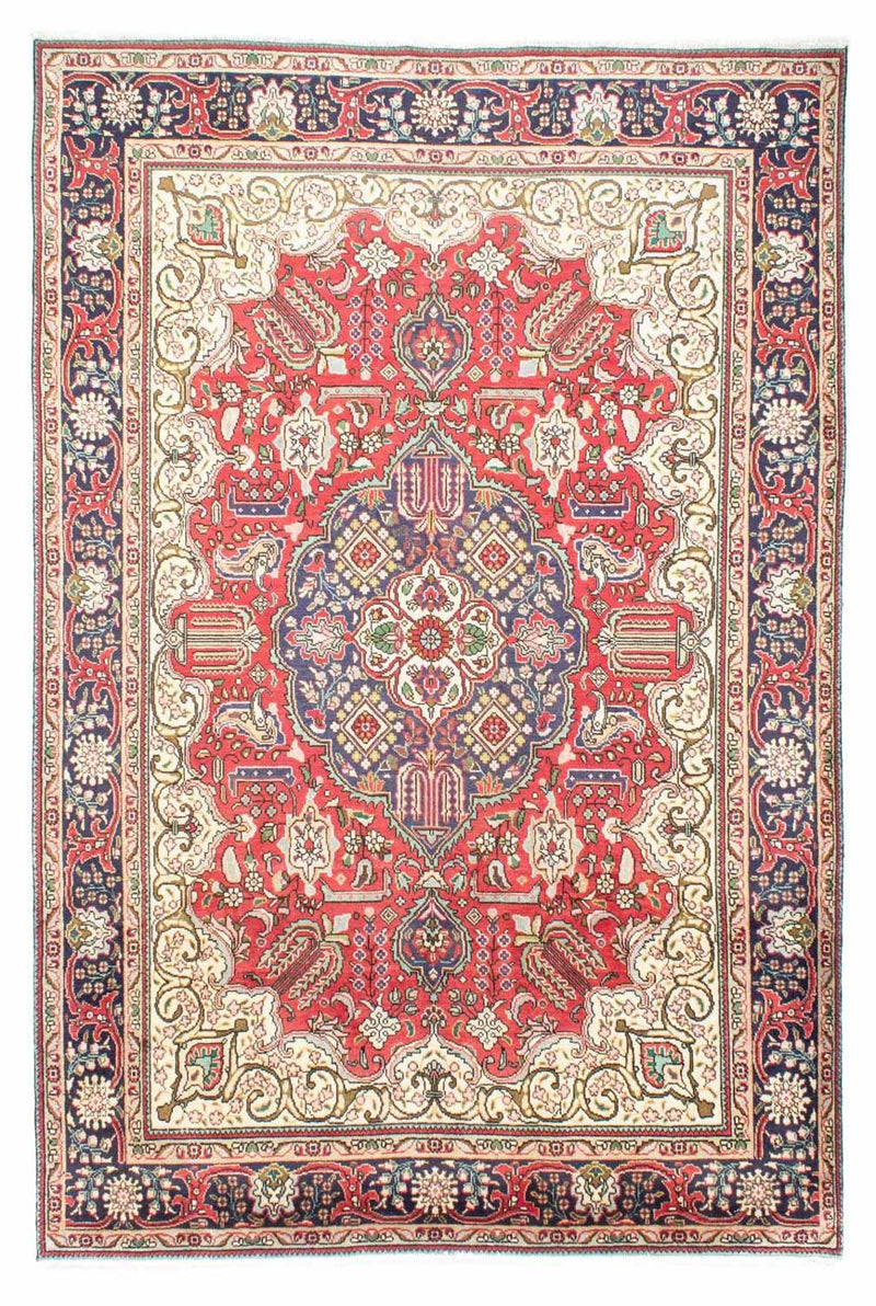 Persisk tæppe - Tabriz - 312 x 207 cm - rød