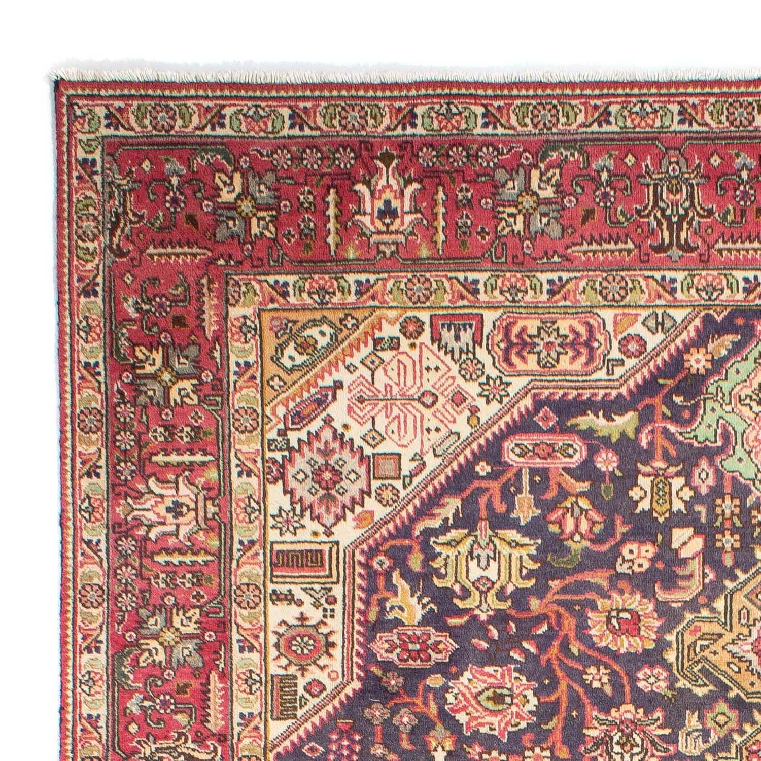 Persisk tæppe - Tabriz - 287 x 200 cm - lysrød