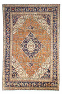 Persisk tæppe - Tabriz - 303 x 203 cm - beige