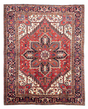 Persisk tæppe - Nomadisk - 262 x 203 cm - rød