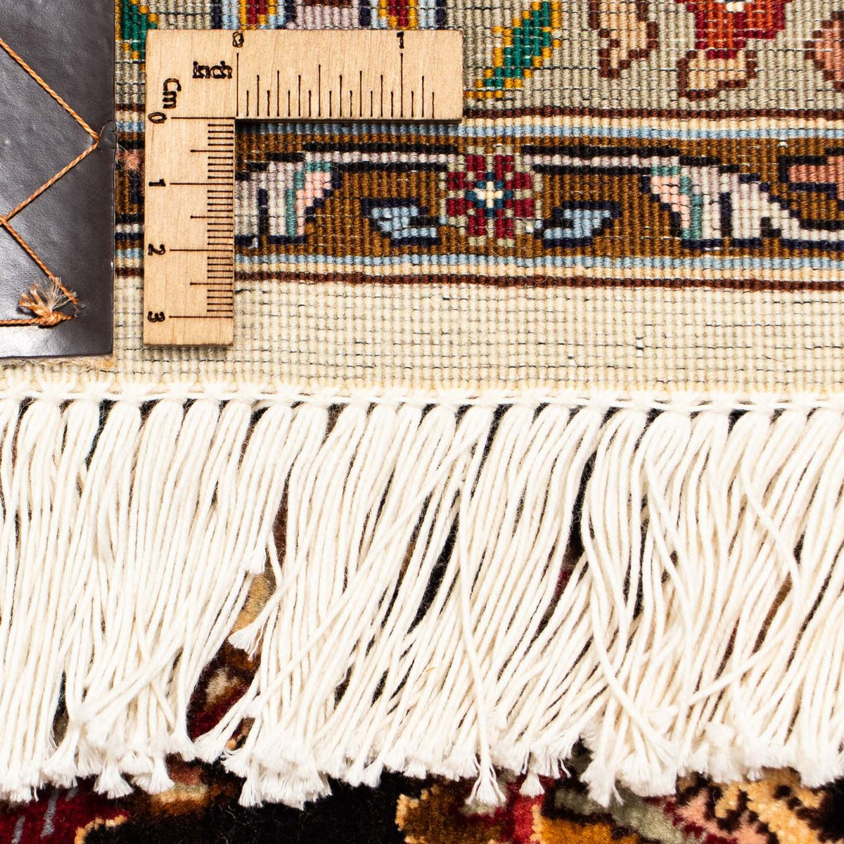 Persisk tæppe - Tabriz - 393 x 300 cm - lysrød