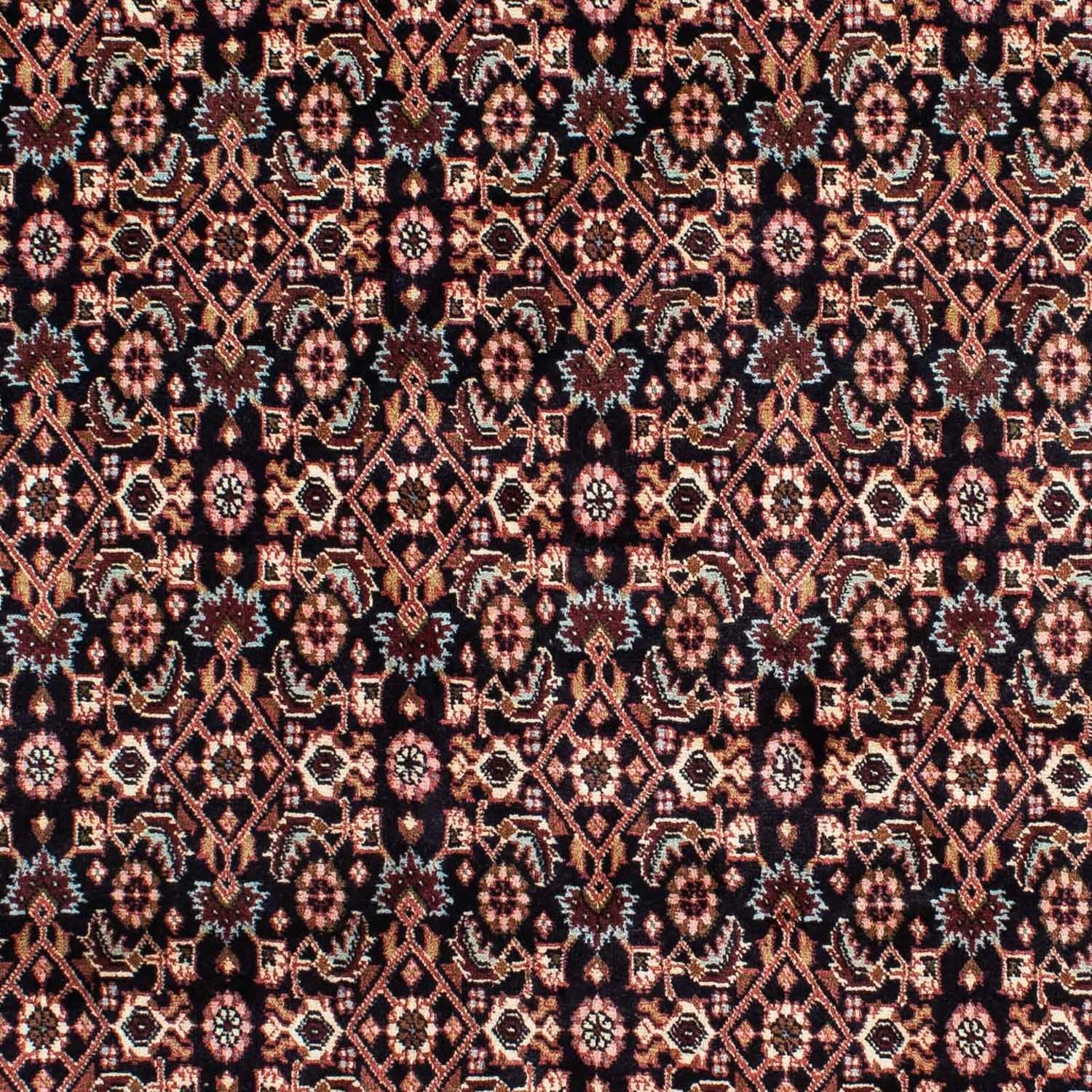Persisk tæppe - Bijar - 225 x 140 cm - mørkeblå