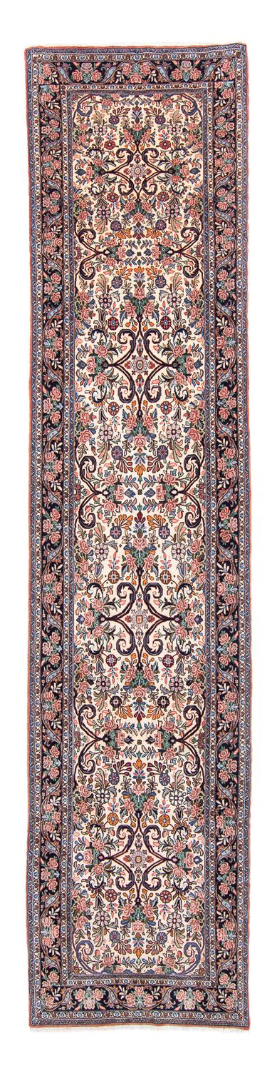 Løber Persisk tæppe - Bijar - 400 x 91 cm - beige