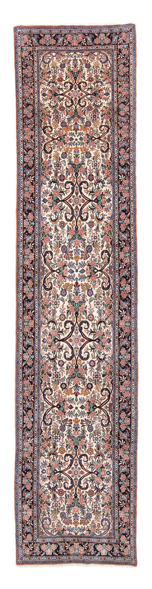 Løber Persisk tæppe - Bijar - 400 x 91 cm - beige
