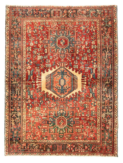 Qaraja Tæppe 140x190cm - Persisk tæppe