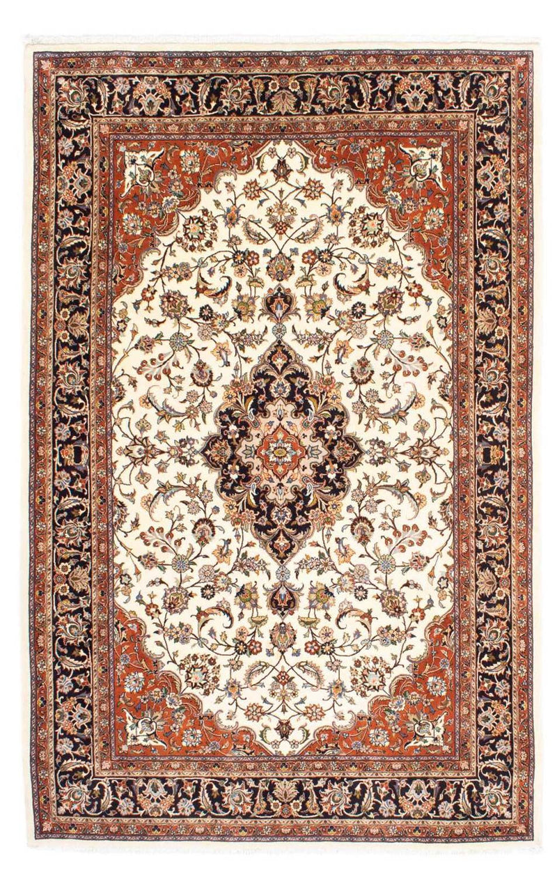 Persisk tæppe - Keshan - 302 x 200 cm - beige