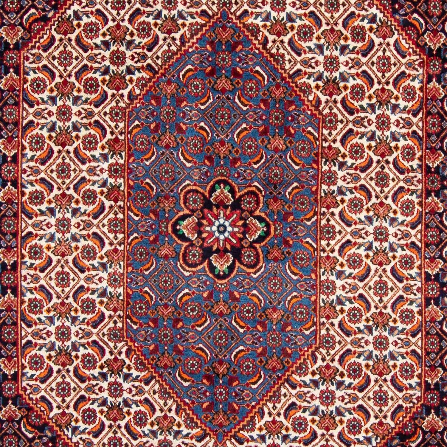 Persisk tæppe - Nomadisk - 310 x 218 cm - mørkeblå