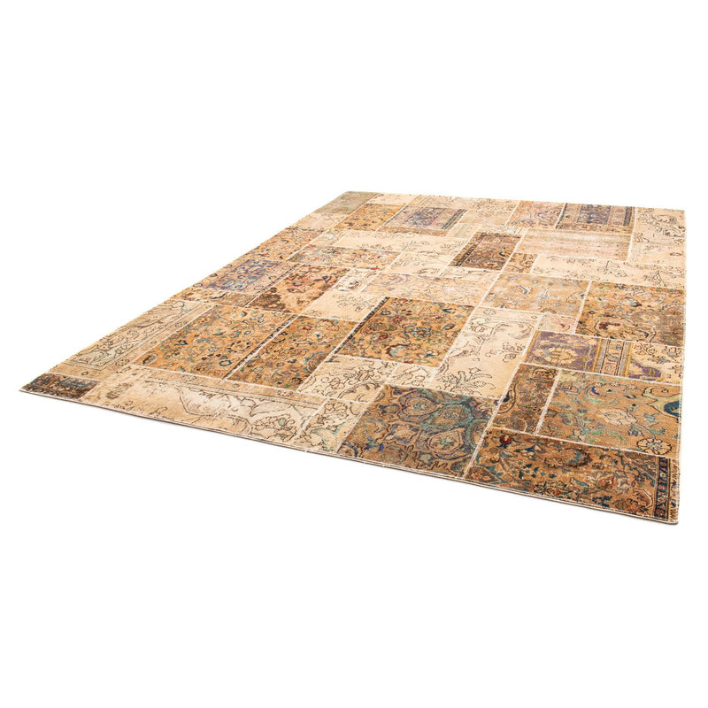 Patchwork-tæppe - 305 x 241 cm - flerfarvet
